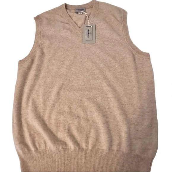 NWT Men’s 100% Cashmere Vest